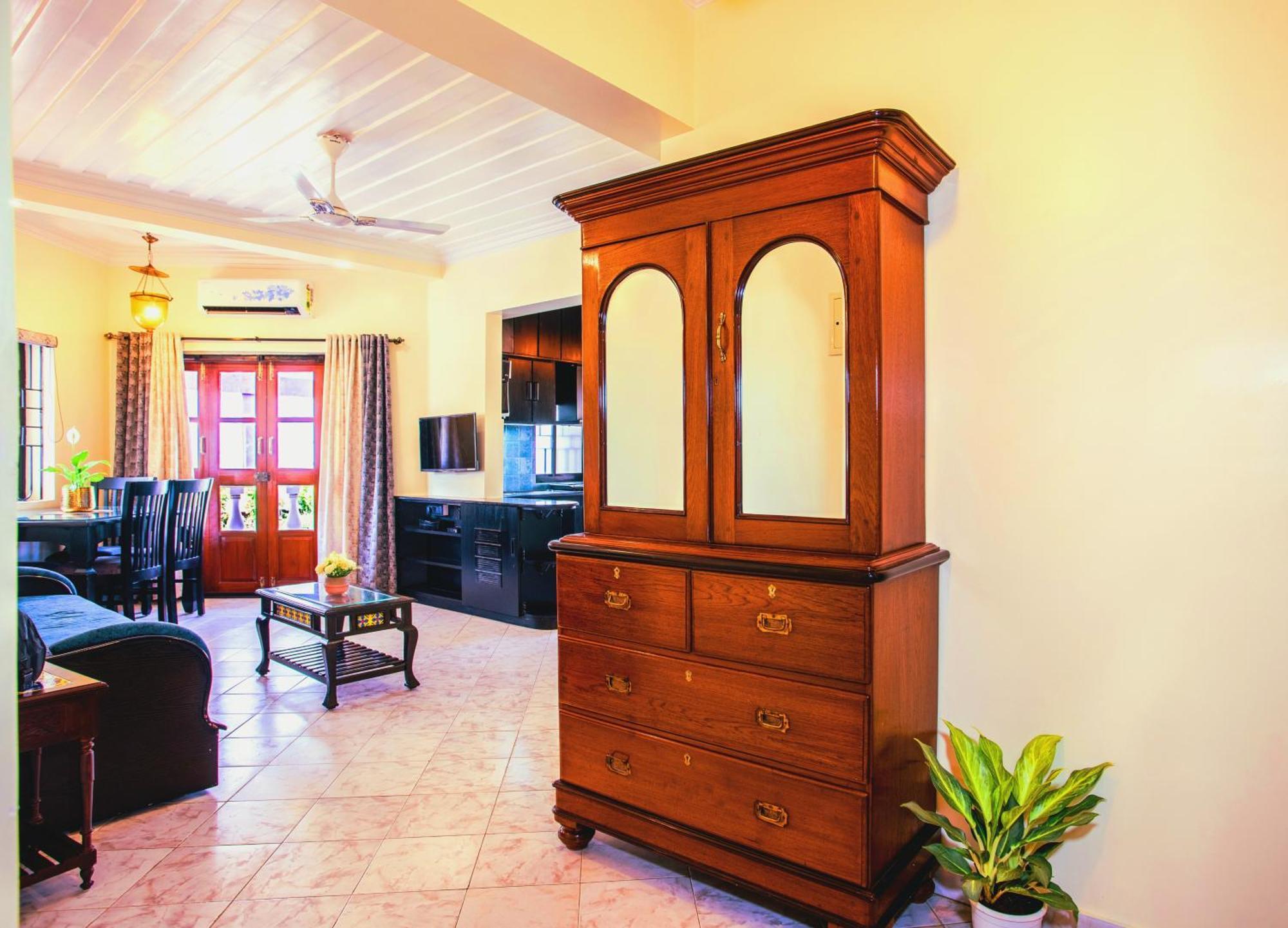 'Golden Sea Pearl' 1 Bhk Beach Apartment Benaulim Kültér fotó