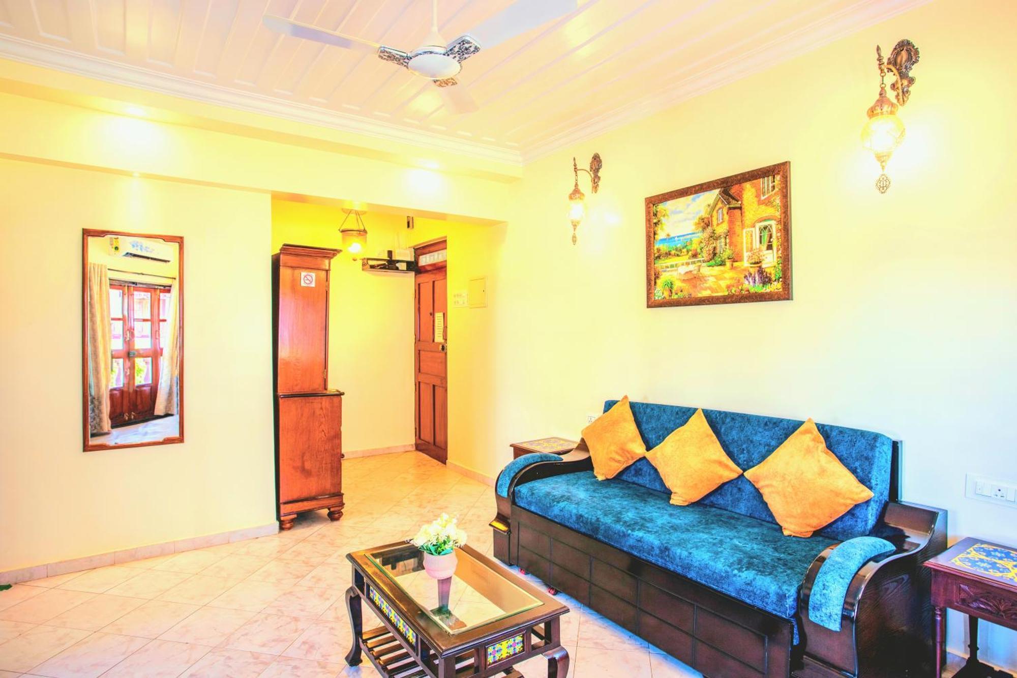 'Golden Sea Pearl' 1 Bhk Beach Apartment Benaulim Kültér fotó